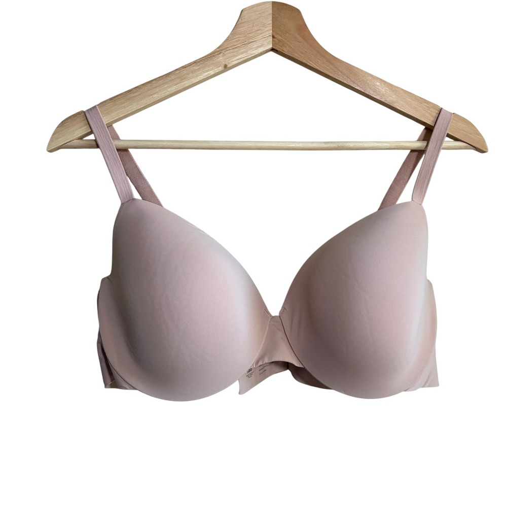 Soma Perfect Coverage Underwire Bra 38D Pink Womens Recycled Nylon